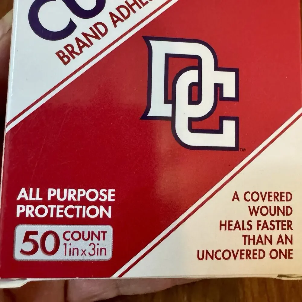 Lot of 2 Washington Nationals Cure It MLB Adhesive Bandages 50 Ct Sealed NOS